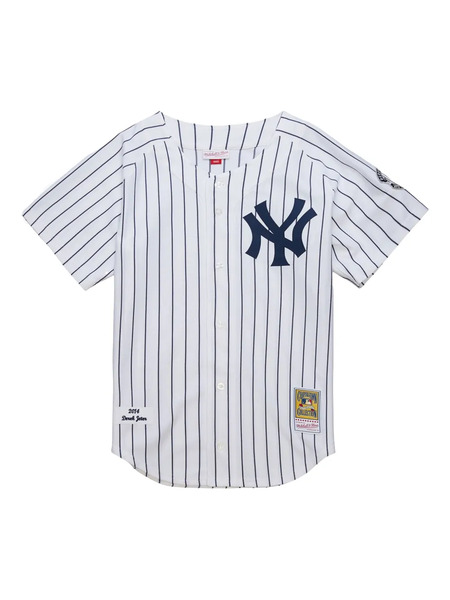  Mitchell & Ness Mlb Yankees 2014 Derek Jeter Shirt - White 