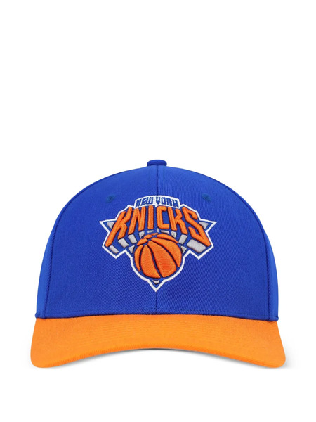  Mitchell & Ness Nba New York Knicks Team Two-tone Stretch Cap - Blue 