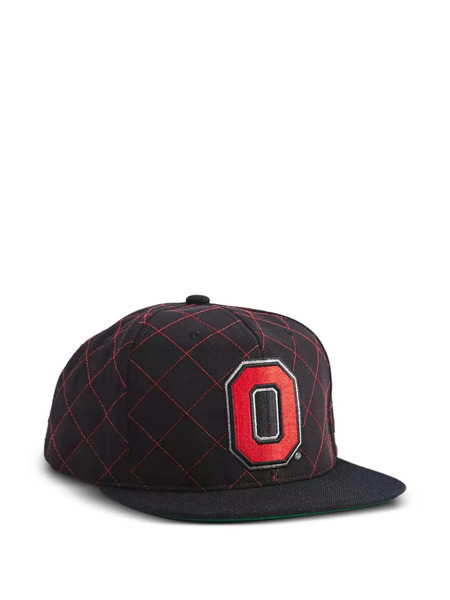  Mitchell & Ness Ncaa Ohio State Buckeyes Quilted Snapback Cap - Black 