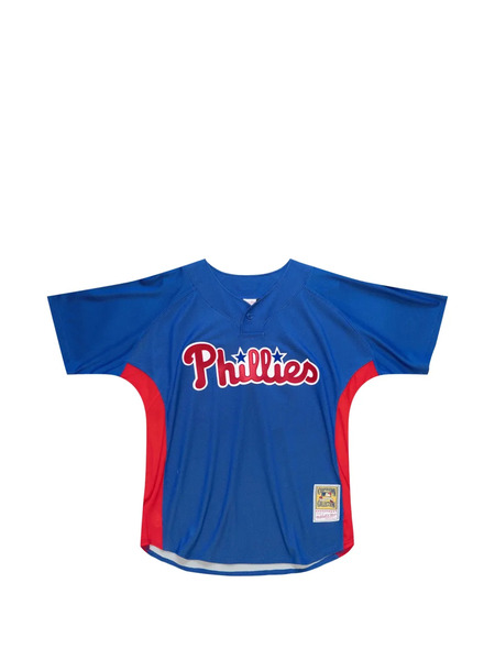  Mitchell & Ness 2010 Philadelphia Phillies Short-sleeve Top - Blue 