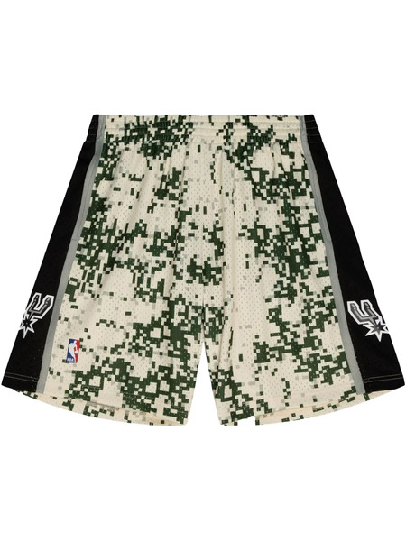  Mitchell & Ness 2013/14 San Antonio Spurs Alternate Swingman Shorts - Neutrals 