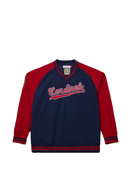  Mitchell & Ness V-neck Sweatshirt - Blue 