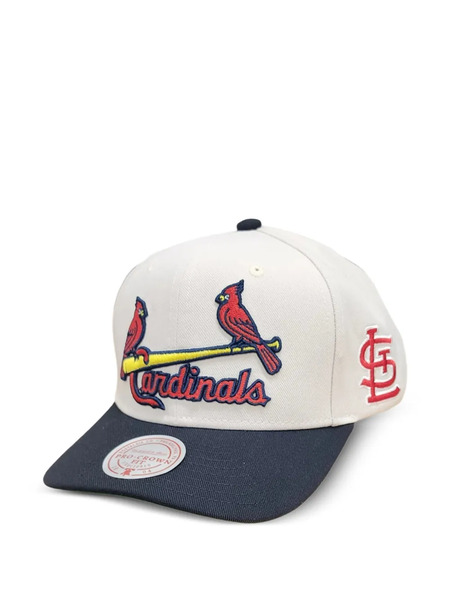  Mitchell & Ness X Mlb Cardinal Embroidered Pro Baseball Cap - Neutrals 