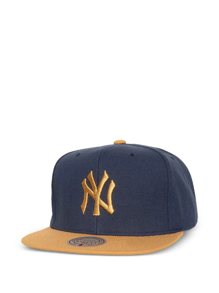  Mitchell & Ness X Mlb Work It New York Yankees Snapback Cap - Blue 