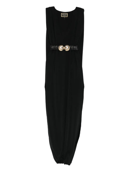  Mitiliane Couture Adjustable Shells Belt Dress - Black 