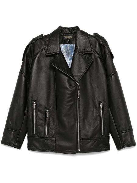  Mitiliane Couture Leather Jacket - Black 