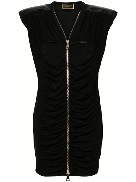  Mitiliane Couture Leather-trim T-shirt - Black 