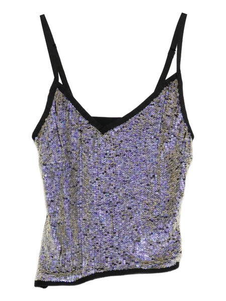  Mitiliane Couture Sequined Top - Purple 