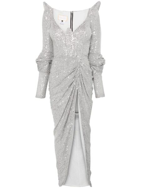  Mitiliane Couture Sequinned Gown - Grey 