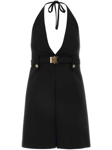  Miu Miu Belted Minidress - Black 