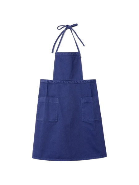  Miu Miu Garment-dyed Gabardine Apron - Blue 