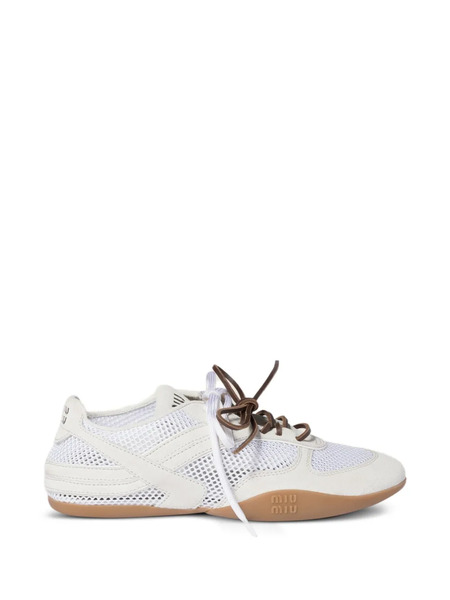  Miu Miu Gymnasium Sneakers - White 