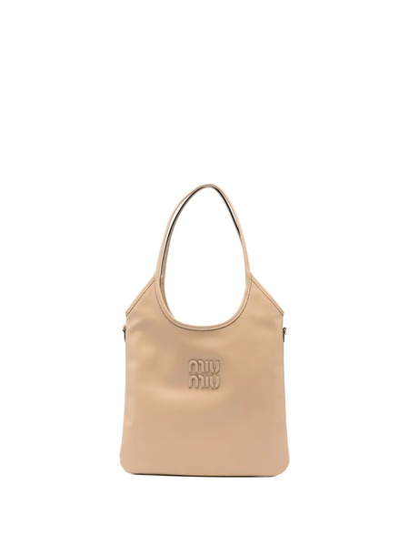  Miu Miu Ivy Tote Bag - Neutrals 