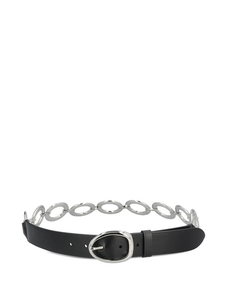  Miu Miu Leather Belt - Black 