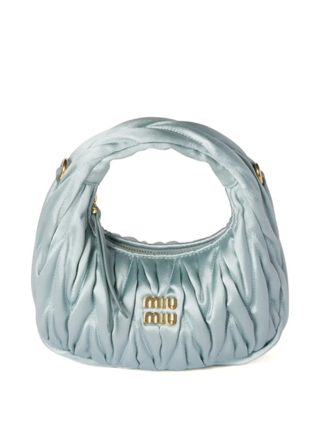  Miu Miu Mini Wander Tote Bag - Blue 