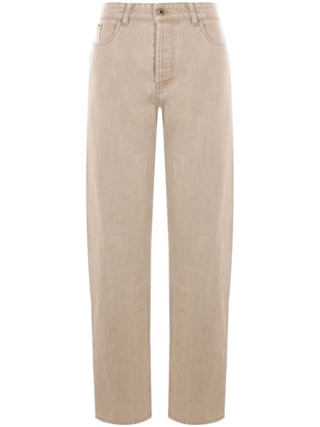  Miu Miu Straight-leg Jeans - Neutrals 