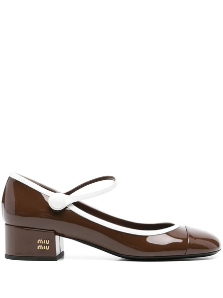  Miu Miu Two-tone Pumps - Brown 