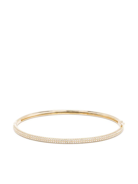  Mizuki 14kt Yellow Gold Sea Of Beauty Diamond Bangle 