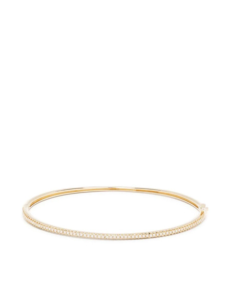  Mizuki 14kt Yellow Gold Sea Of Beauty Diamond Bangle 