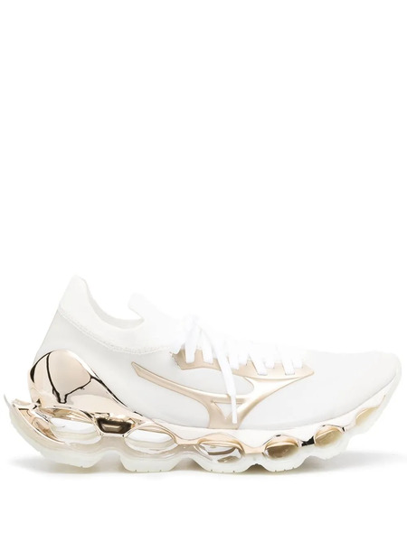  Mizuno X Sorayama Wave Prophecy Sneakers - White 