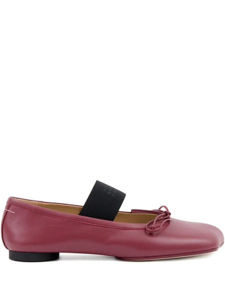  Mm6 Maison Margiela Anatomic Ballerinas - Red 