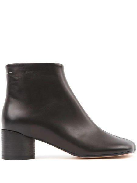  Mm6 Maison Margiela Anatomic 45mm Ankle Boots - Black 