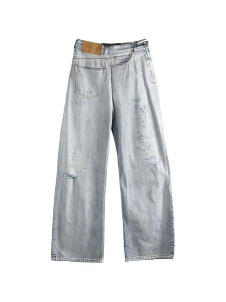  Mm6 Maison Margiela Distressed Jeans - Blue 