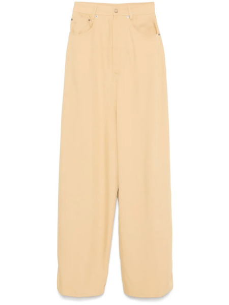 Mm6 Maison Margiela Drop-crotch Jeans - Brown 