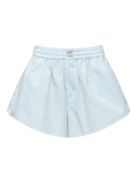  Mm6 Maison Margiela Elasticated-waist Shorts - Blue 