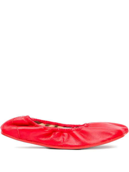  Mm6 Maison Margiela Gathered Ballet Flats 