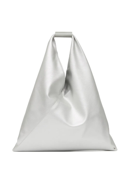  Mm6 Maison Margiela Japanese Triangular Folded Tote Bag - Silver 