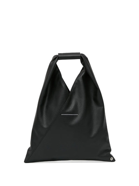  Mm6 Maison Margiela Japanese Triangular Tote Bag - Black 