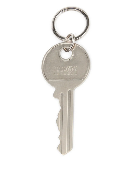  Mm6 Maison Margiela Key Keyring - Silver 