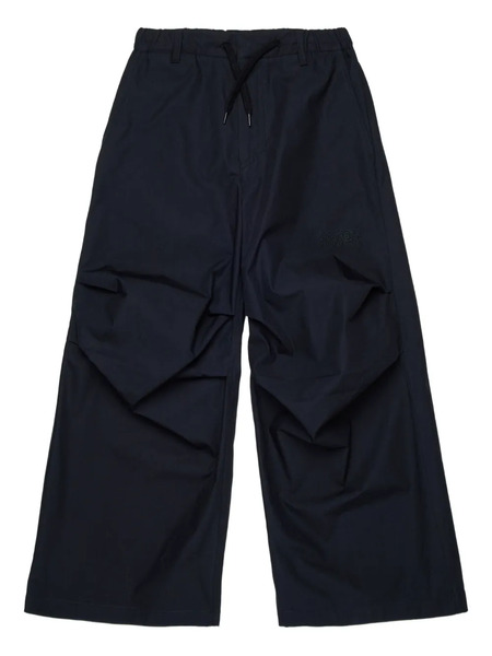  Mm6 Maison Margiela Kids Drawstring Trousers - Blue 