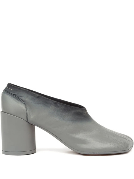  Mm6 Maison Margiela Leather Pumps - Grey 