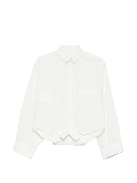  Mm6 Maison Margiela Long-sleeve Shirt - Neutrals 