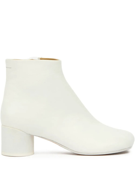  Mm6 Maison Margiela 40mm Anatomic Ankle Boots - White 
