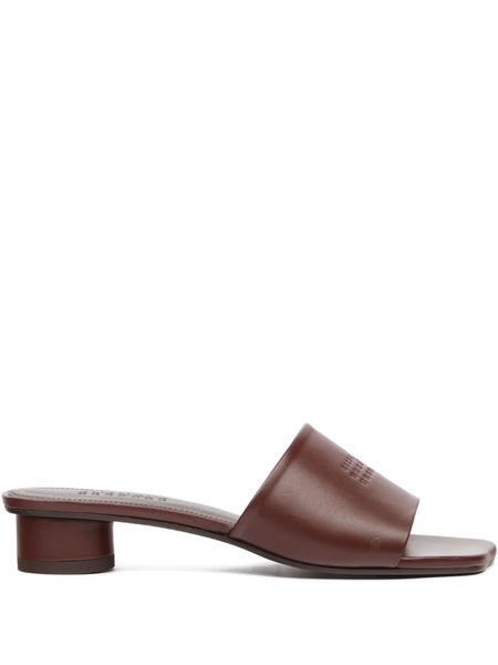  Mm6 Maison Margiela 30mm Anatomic Sandals - Brown 