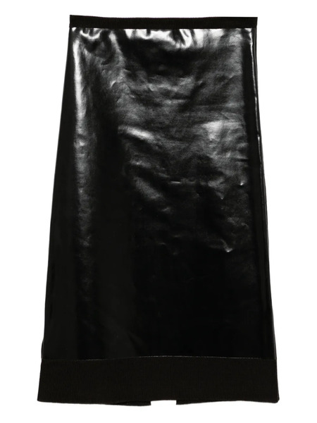  Mm6 Maison Margiela Panelled Skirt - Brown 