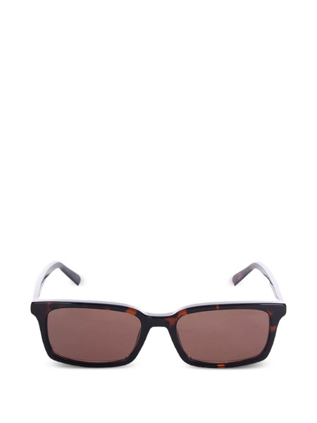  Mm6 Maison Margiela Rectangle Sunglasses - Brown 