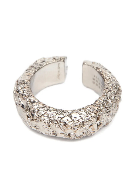  Mm6 Maison Margiela Sculpted Ear Cuff - Silver 