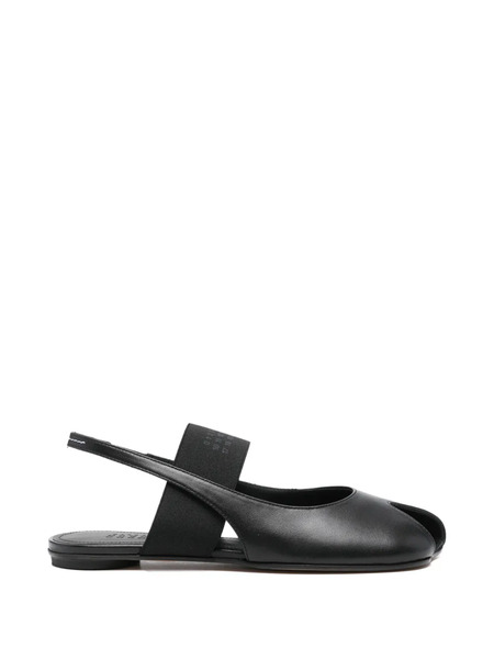  Mm6 Maison Margiela Split-toe Slingback Sandals - Black 