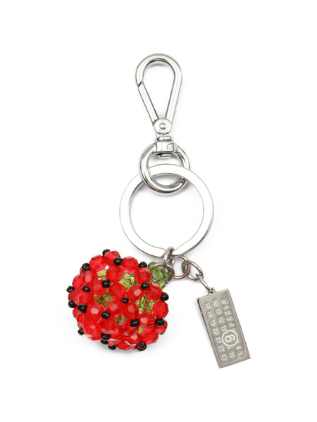  Mm6 Maison Margiela Strawberry-shape Keyring - Red 