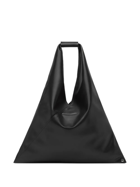  Mm6 Maison Margiela Triangular Shoulder Bag - Black 