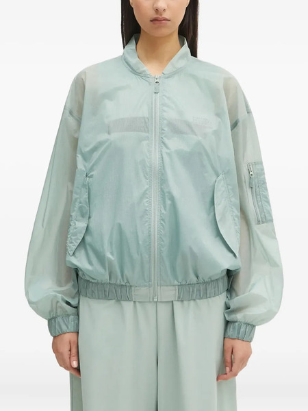  Mm6 Maison Margiela Zip-fastening Bomber Jacket - Green 