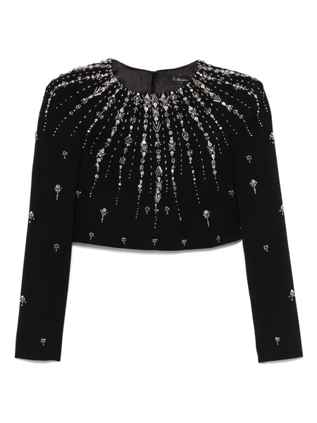  M.marquise Franca Crop Top - Black 