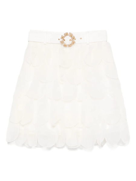  M.marquise Karmen Mini Skirt - White 