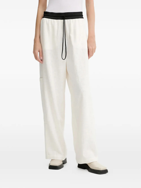  Mmc Studio Linen Pocket Trousers - Neutrals 