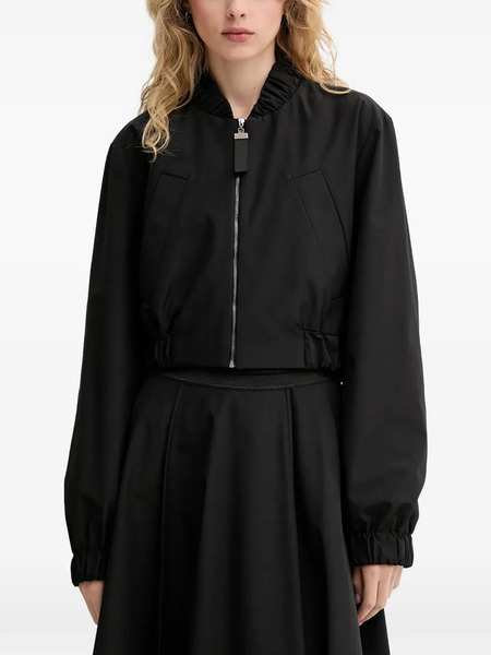  Mmc Studio Zip Bomber Jacket - Black 