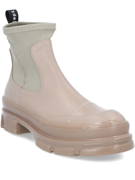  Moa Concept Elastic-panelled Chunky Sole Boots - Pink 
